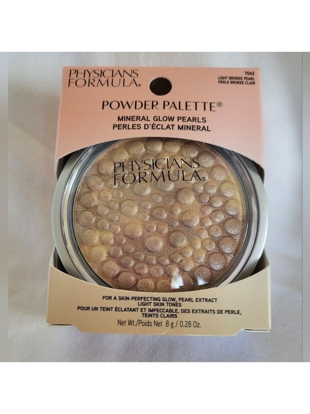 Physicians Formula Powder Palette Mineral Glow Pearls, Light Bronze Pearl, 8 g